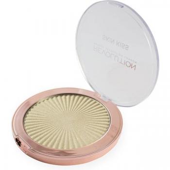 Makeup Revolution Frost‑Glow Highlight/Bronze – Skin Kiss 14 g