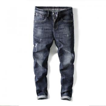 Vaquero Hombre: Pantalón de Algodón Otoño y Frío