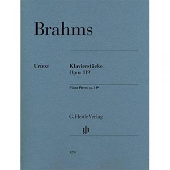 Klavierstücke op. 119 für Klavier zu zwei Händen. Revidierte Ausgabe