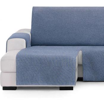 Protector cubre sofá Chaise Longue 240 modelo Brisa color azul