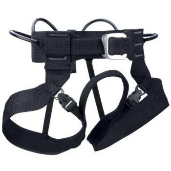 Black Diamond Alpine Bod Mountaineering Harness (Black, Size L)
