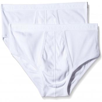 Athena Men's White Underpants Pair – Basic Cotton Bio