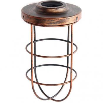 Vintage Wire Cage Lamp Shade for Ceiling Light 105x200mm