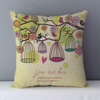 Coton Papillon & Hibou Décor Maison 