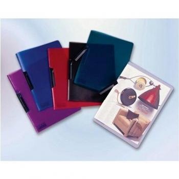 Bolsa Dossier LP A4 Azul com Clip Lateral