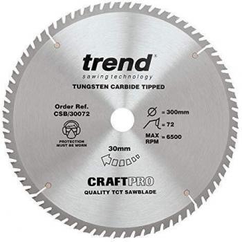 Lama TCT 300 mm 72 denti per sega circolare