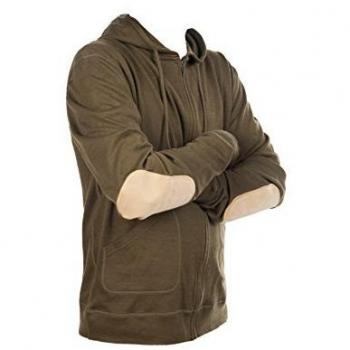 Glacier Shield Merino Wool Full Zip Athletic Hoodie Sweater Base Layer