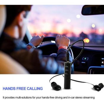 3.5mm Bluetooth Adapter for Car Audio with Handsfree