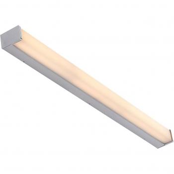 Lindby Chrome Bathroom LED Light, 90 cm