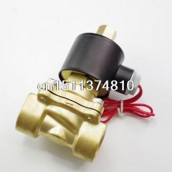 Valve électromagnétique 1/4 BSPP avec ouverture normale – DC12/24 V ou AC110/220/380 V