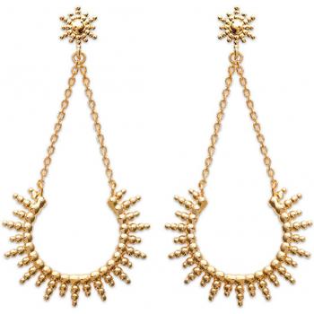 Ohrringe 'Cléopatra' in Gold