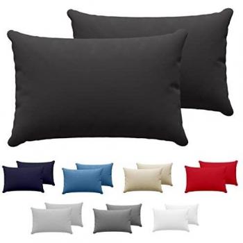 Federa Protezione Cuscino Nero Dreamzie