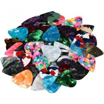 20 Pcs Guitar Plectrums 0.46mm/0.71mm