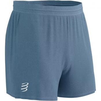 Pantaloncini Compressport Blu Performance