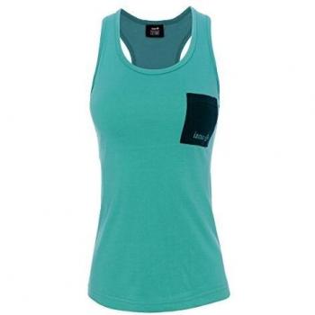 T-Shirt en Coton IZAS Arizona Femme Vert Marin/Eau Marine XL