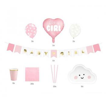 BabyShower‑Dekor “Kleine Prinzessin” – 15 Stück