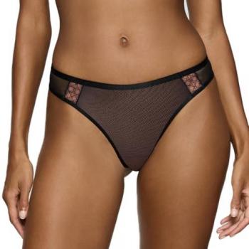 Triumph Tanga negro 'Palina Cosmic Heartbeat'