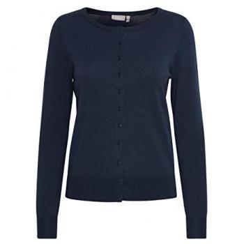 Fransa Damen Strickjacke ohne Muster