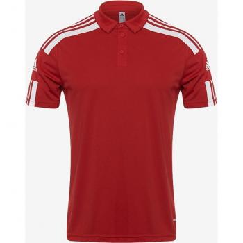 Adidas Polo a maniche corte rossa