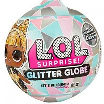 L.O.L. Surprise! Bambola di Neve con Globo di Vetro e Capelli Glitterati, Serie Inverno Disco
