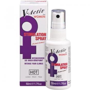 Spray Stimulant V-Activ pour Femme 50ml