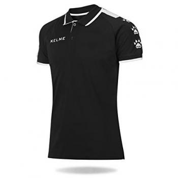 Polo Kelme Lince Hombre Negro Slim Fit M/C