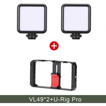 Kit de Iluminación Ulanzi 49 LED para DJI Osmo Mobile 3