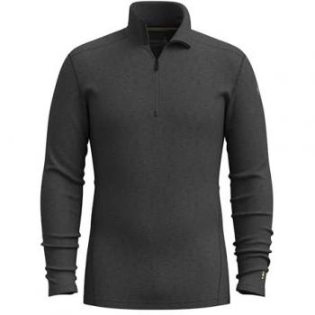 Smartwool Pile Base Half Zip Grigio Scuro Merino