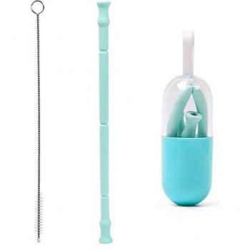 Accessoire bar extérieur : paille télescopique en métal