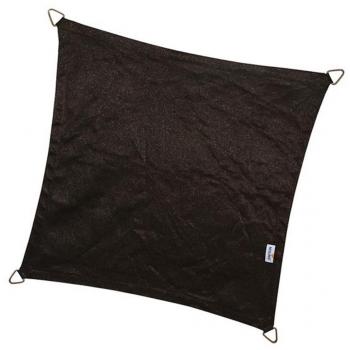 Tela de cubierta de sombra Nesling Coolfit Platinum negra 500 cm x