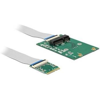 DeLOCK Converter M.2 Key A+E male > 1 x Mini PCIe Slot
