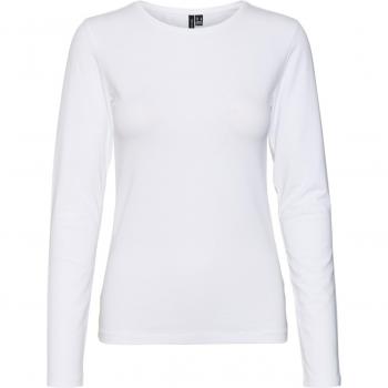 Langarmshirt Vero Moda in Weiß