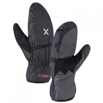 Manoplas Finger-Out Montura Negra Grisa M