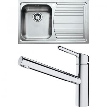 Franke Set N82: Lavello e Miscelatore Inox/Cromo