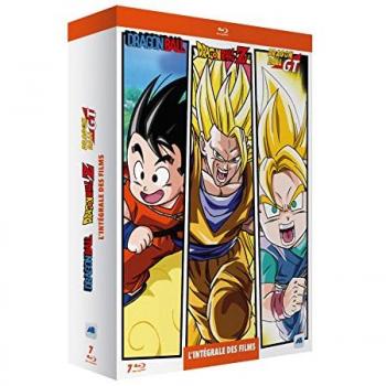 Coffret Blu-ray Intégrale des Films Dragon Ball, Dragon Ball Z et GT