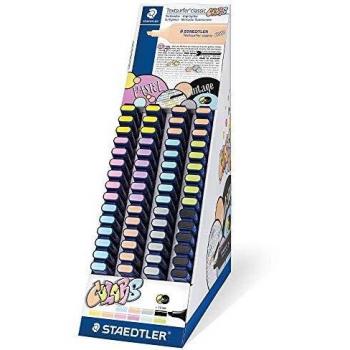 STAEDTLER Textmarker Textsurfer Classic, großer Tintenspeicher, 60 St