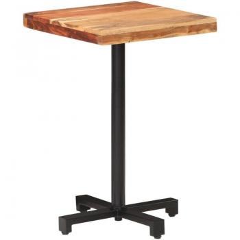 Mesa Cuadrada de Bistró en Madera de Mango