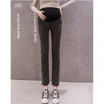 Pantalones Vaqueros de Cintura Alta y Tobillo para Mujeres
