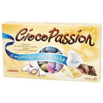 Cioccolato al Latte con Cuore Bianco Crispo 1 kg – Set di Colori
