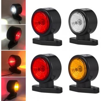 4PCS LED Side Marker Lights for RVs and Boats