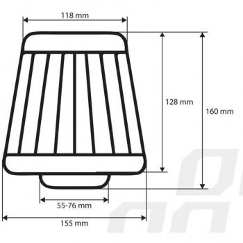 AMiO 02458 Performance Filtro de ar