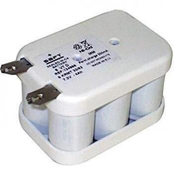 Batteria ricaricabile nichel-cadmio Saft 7.2V 4Ah modello 124966 bassi 6VNTDH