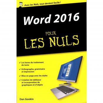 Word 2016 Poche Pour les Nuls