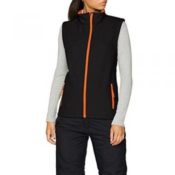 Result Damen Softshell Weste Schwarz 2XL