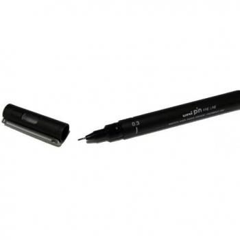 Uni PIN stylo 0,3 mm Noir