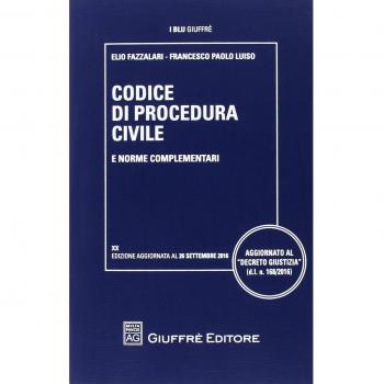 Codice di procedura civile e norme complementari
