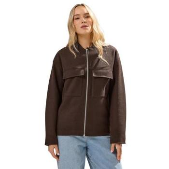Dark Cocoa Brushed Coat