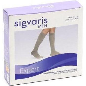 Calcetín Térmico Sigvaris 3 Expert Hombre Negro Grande