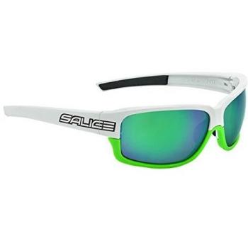 Salice 017 RW White Frame Sunglasses for Men
