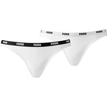PUMA Bikinislip Iconic, 2er-Pack, mit Logo